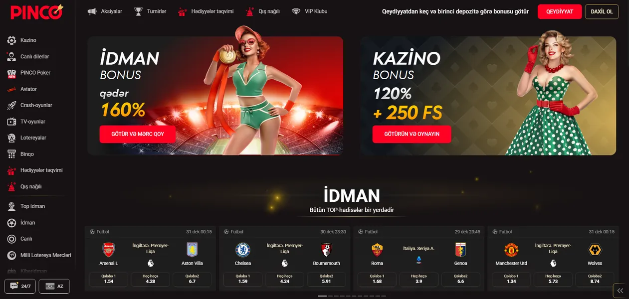 Təhlükəsizlik və lisenziyalaşdırma Pinco